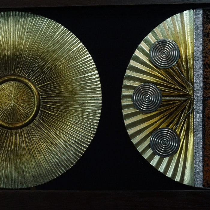 Bungalow Rose Medallion Trio Shadow Box Wall Décor Wayfair